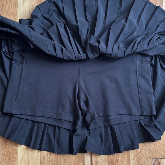 All In Motion Black Pleated Athletic Tennis Golf Skirt with shorts size large - Picture 5 of 7
